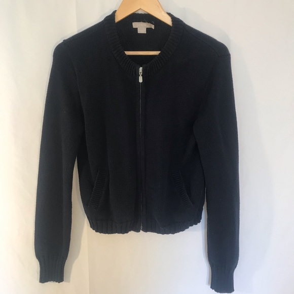 J. Crew Jackets & Blazers - J.Crew Cotton Zipped Cardigan